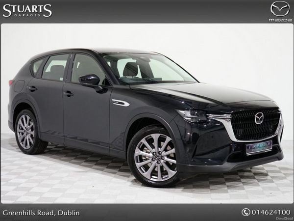 Mazda CX-60 Estate, Petrol Plug-in Hybrid, 2023, Black