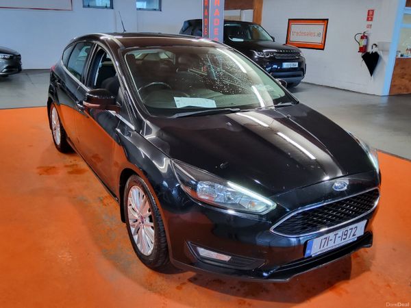 Ford Focus Hatchback, Diesel, 2017, Black