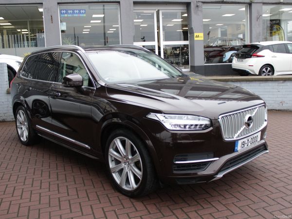 Volvo XC90 MPV, Petrol Plug-in Hybrid, 2019, Brown