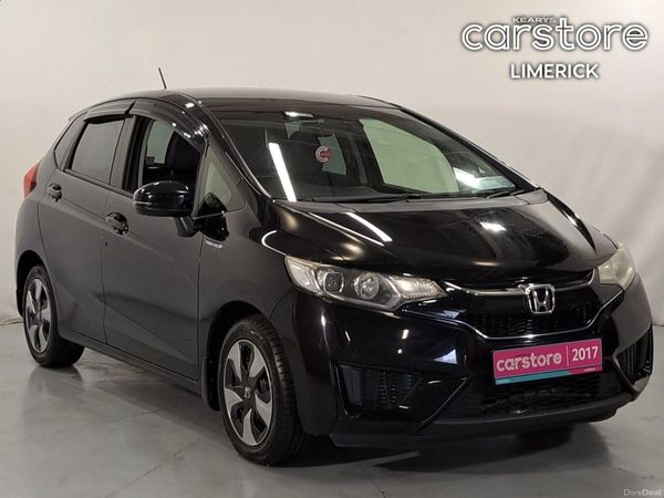 Honda Fit Hatchback, Petrol Hybrid, 2017, Black