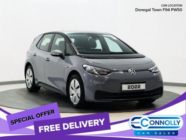 Volkswagen ID.3 Hatchback, Electric, 2022, Grey