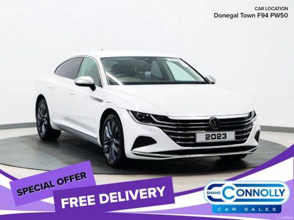 Volkswagen Arteon Hatchback, Petrol Hybrid, 2023, White