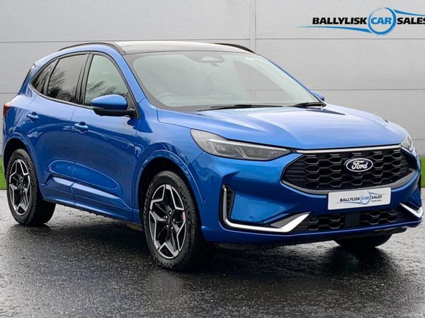 Ford Kuga SUV, Petrol Plug-in Hybrid, 2025, Blue