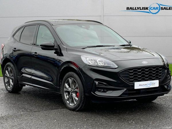 Ford Kuga SUV, Petrol Plug-in Hybrid, 2024, Black