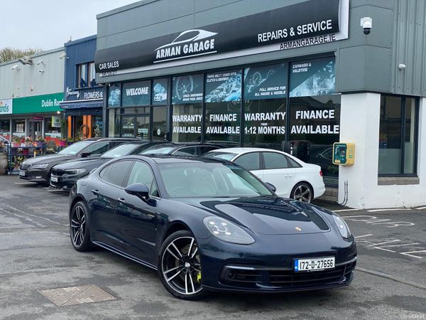 Porsche Panamera Hatchback, Petrol Plug-in Hybrid, 2017, Blue