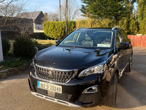 Peugeot 3008 MPV, Petrol, 2018, Black