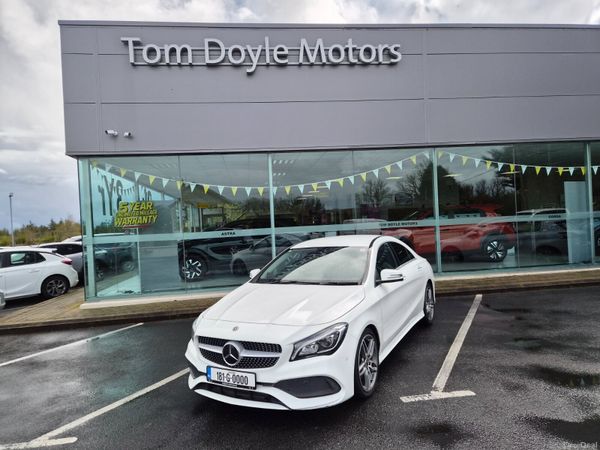 Mercedes-Benz CLA Coupe, Petrol, 2018, White