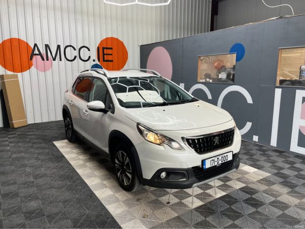 Peugeot 2008 SUV, Petrol, 2017, White