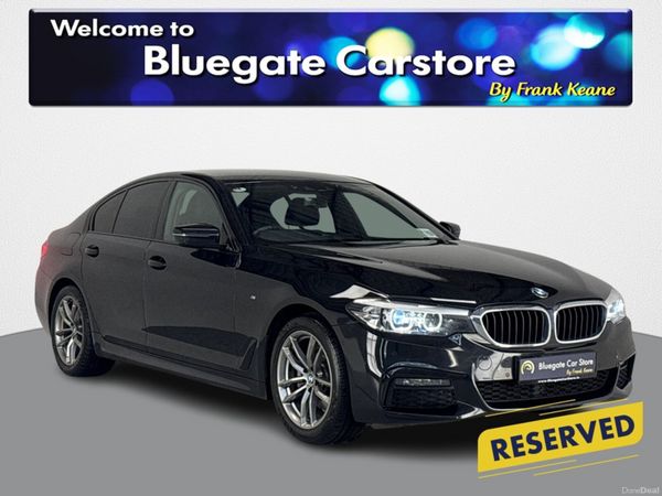 BMW 5-Series Saloon, Diesel, 2019, Black