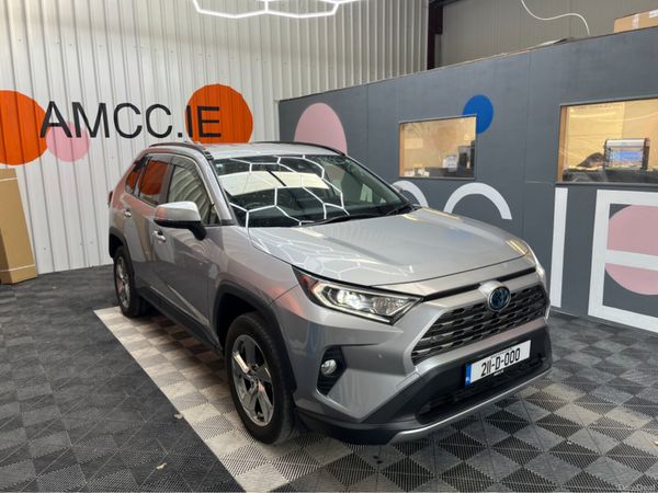 Toyota RAV4 SUV, Petrol Hybrid, 2021, Grey