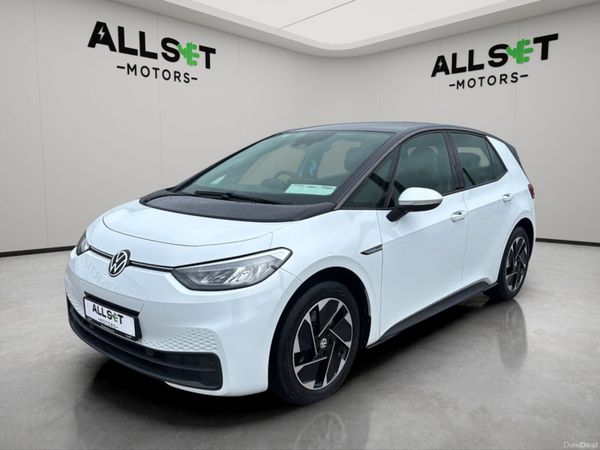 Volkswagen ID.3 Hatchback, Electric, 2022, White