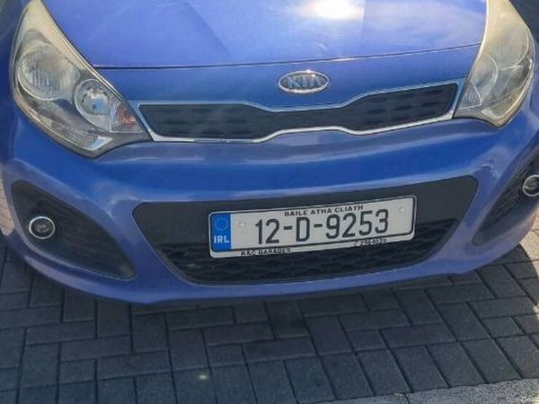 Kia Rio Hatchback, Petrol, 2012, Blue