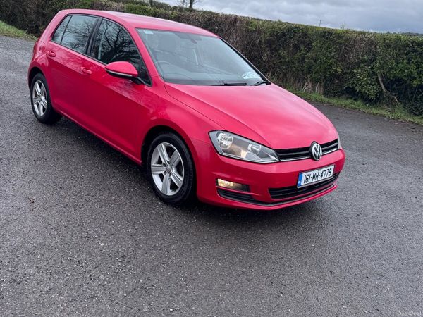 Volkswagen Golf Hatchback, Diesel, 2016, Red