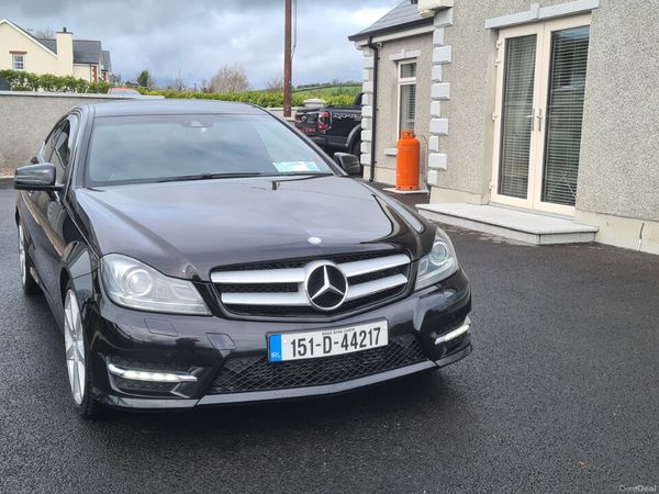 Mercedes-Benz C-Class Coupe, Diesel, 2015, Black