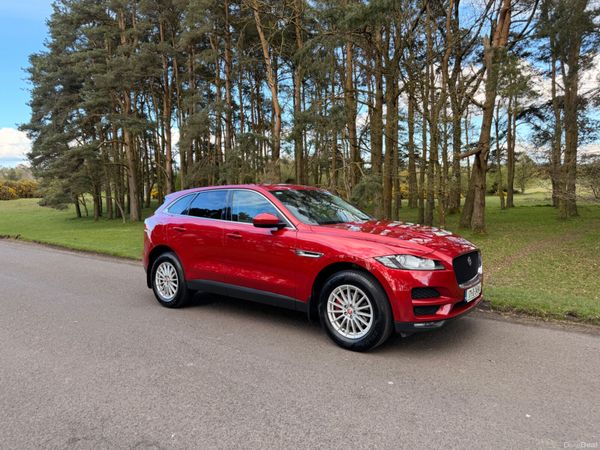 Jaguar F-Pace SUV, Diesel, 2017, Red