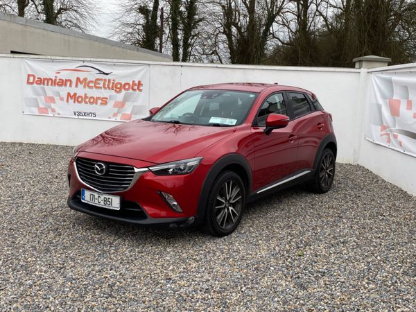 Mazda CX-3 SUV, Diesel, 2017, Red