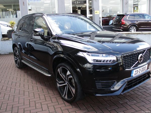 Volvo XC90 MPV, Petrol Plug-in Hybrid, 2023, Black