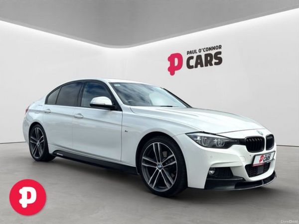 BMW 3-Series Saloon, Petrol, 2018, White