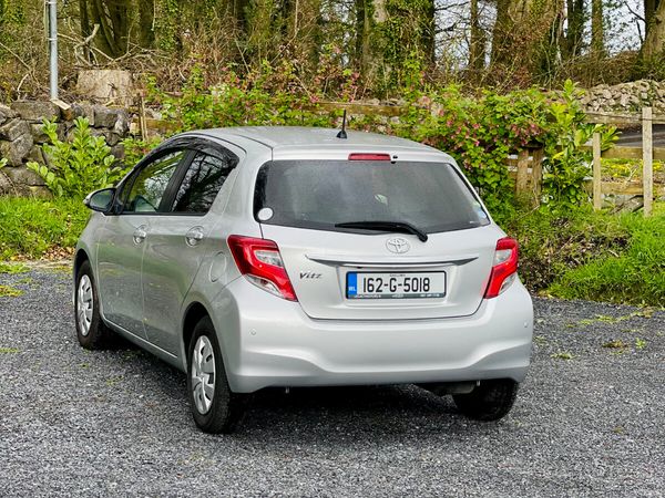 Toyota Vitz Hatchback, Petrol, 2016, Silver