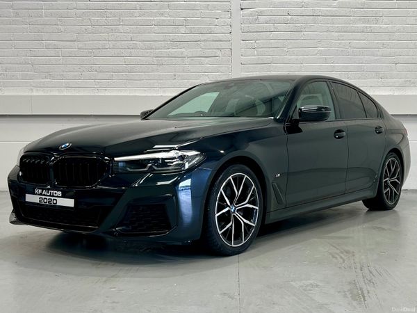 BMW 5-Series Saloon, Diesel, 2020, Black