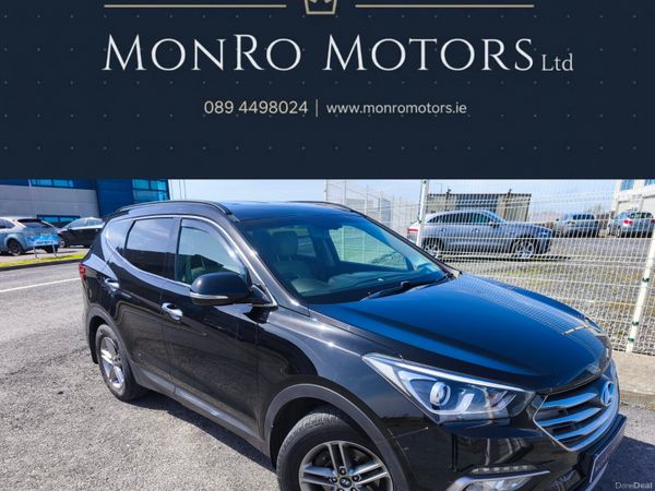 Hyundai Santa Fe SUV, Diesel, 2017, Black