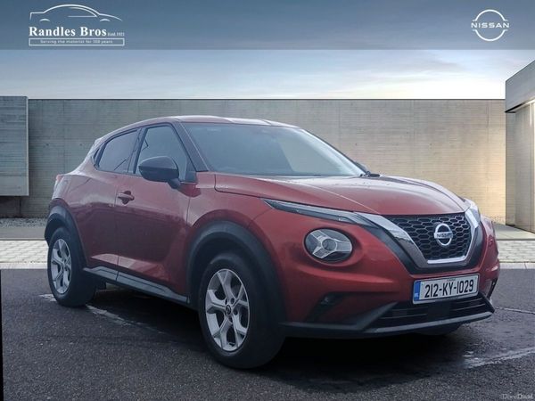 Nissan Juke SUV, Petrol, 2021, Red