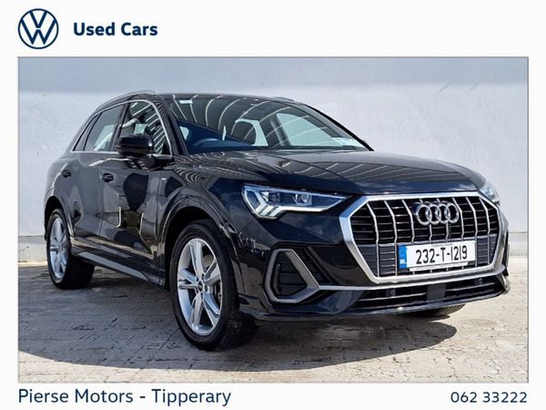 Audi Q3 SUV, Petrol Plug-in Hybrid, 2023, Black