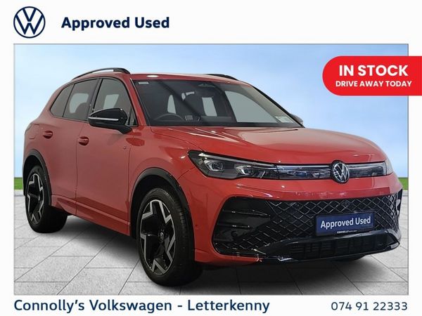 Volkswagen Tiguan SUV, Diesel, 2024, Red