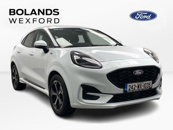 Ford Puma MPV, Petrol Hybrid, 2024, White