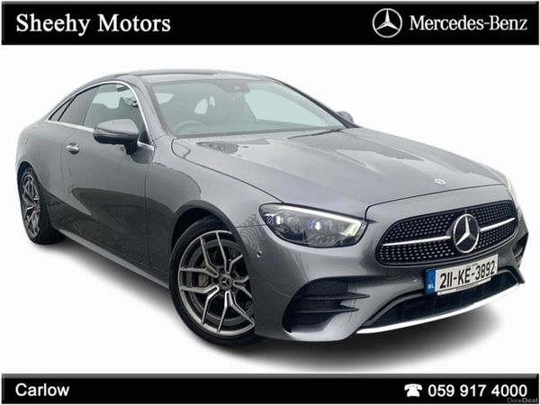 Mercedes-Benz E-Class Coupe, Diesel, 2021, Grey