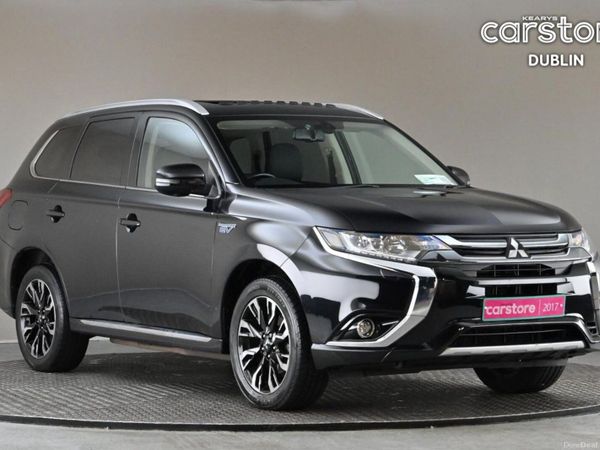 Mitsubishi Outlander SUV, Petrol Plug-in Hybrid, 2017, Black