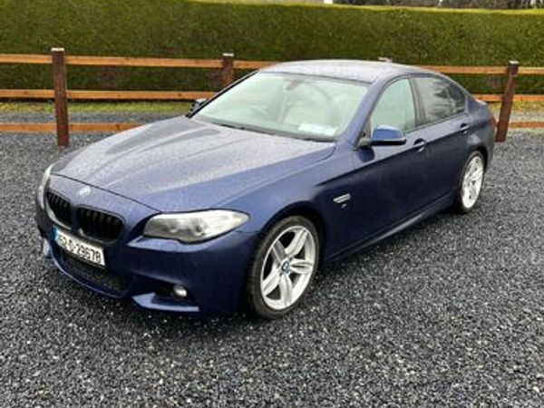 BMW 5-Series Saloon, Diesel, 2015, Blue