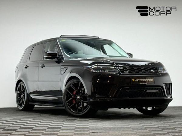 Land Rover Range Rover Sport SUV, Petrol Plug-in Hybrid, 2020, Black