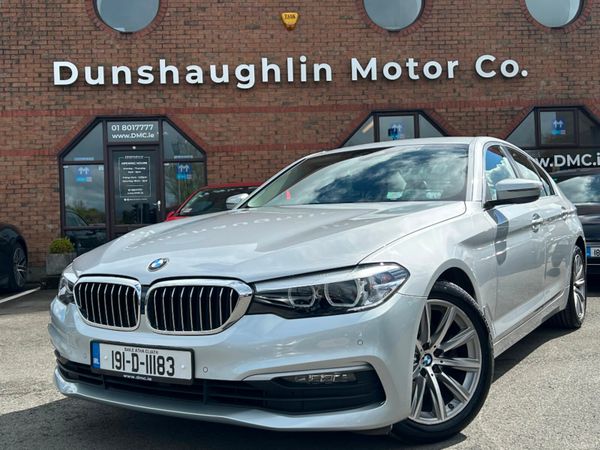 BMW 5-Series Saloon, Petrol, 2019, Grey