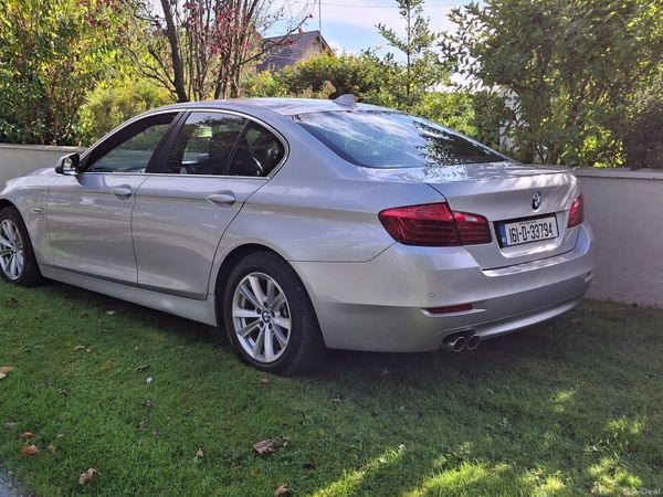 BMW 5-Series Saloon, Diesel, 2016, Silver