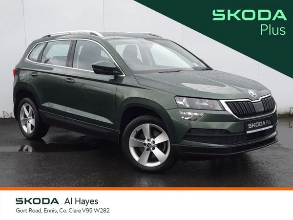 Skoda Karoq SUV, Diesel, 2022, Green
