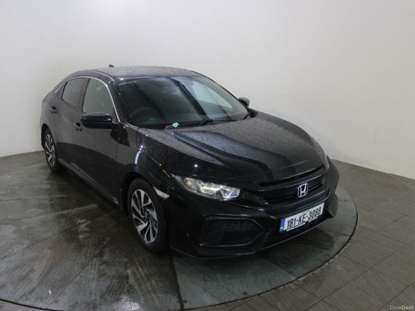 Honda Civic Hatchback, Diesel, 2018, Black