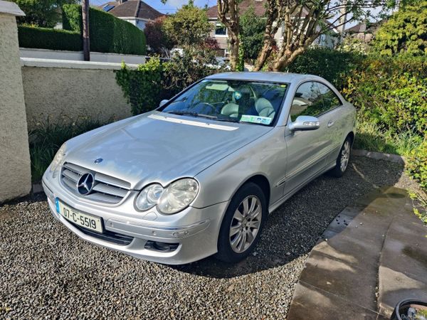 Mercedes-Benz CLK Coupe, Petrol, 2007, Silver