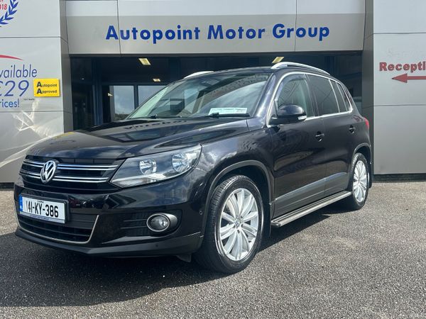 Volkswagen Tiguan SUV, Diesel, 2014, Black