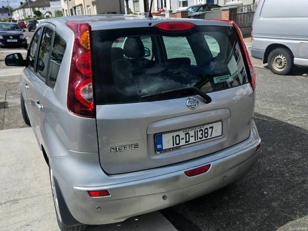 Nissan Note MPV, Petrol, 2010, Silver