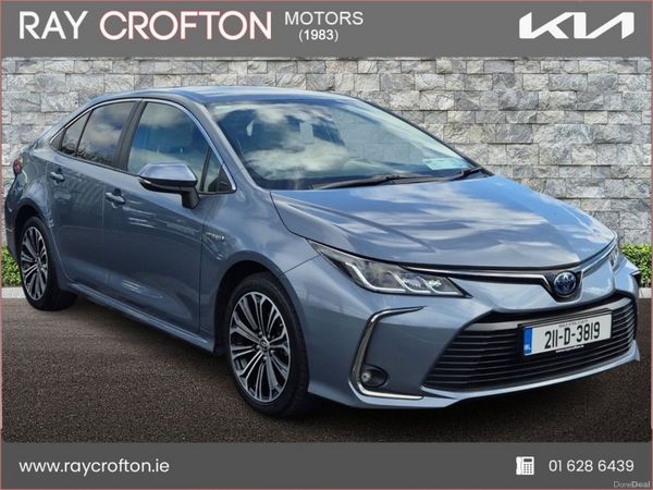 Toyota Corolla Saloon, Petrol Hybrid, 2021, Grey