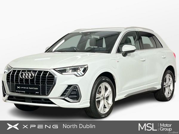 Audi Q3 SUV, Petrol Plug-in Hybrid, 2023, White