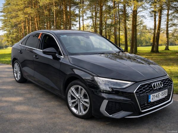 Audi A3 Saloon, Petrol, 2021, Black