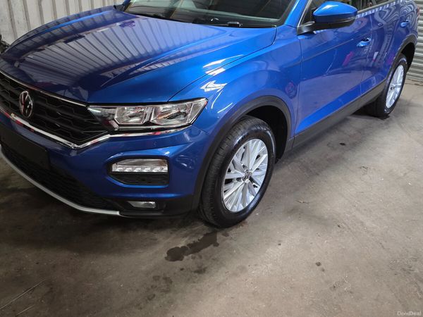 Volkswagen T-Roc SUV, Diesel, 2021, Blue