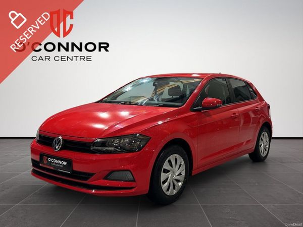 Volkswagen Polo Hatchback, Petrol, 2018, Red