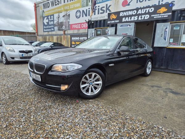 BMW 5-Series Saloon, Diesel, 2013, Black