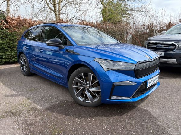 Skoda Enyaq SUV, Electric, 2024, Blue