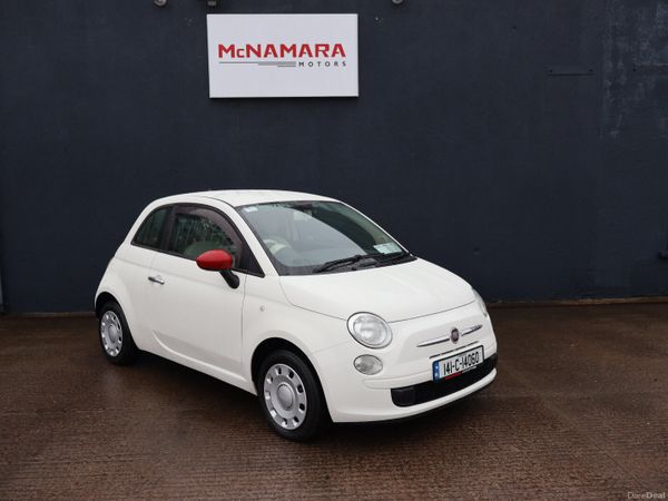 Fiat 500 Hatchback, Petrol, 2014, White