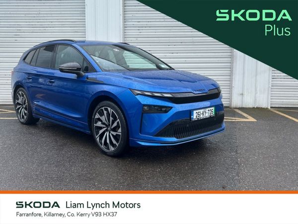 Skoda Enyaq Estate, Electric, 2026, Blue