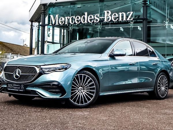 Mercedes-Benz E-Class Saloon, Diesel Plug-in Hybrid, 2025, Silver